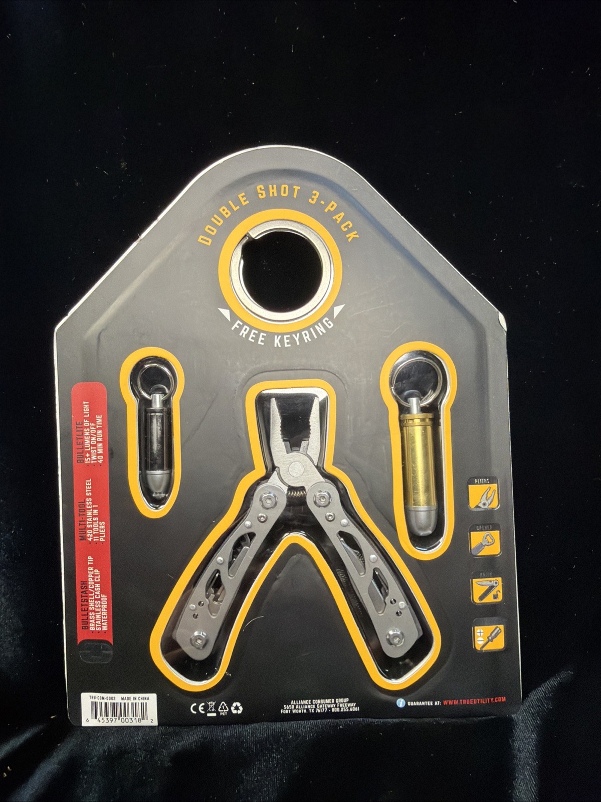 TRUE UTILITY DOUBLE SHOT 3 PACK