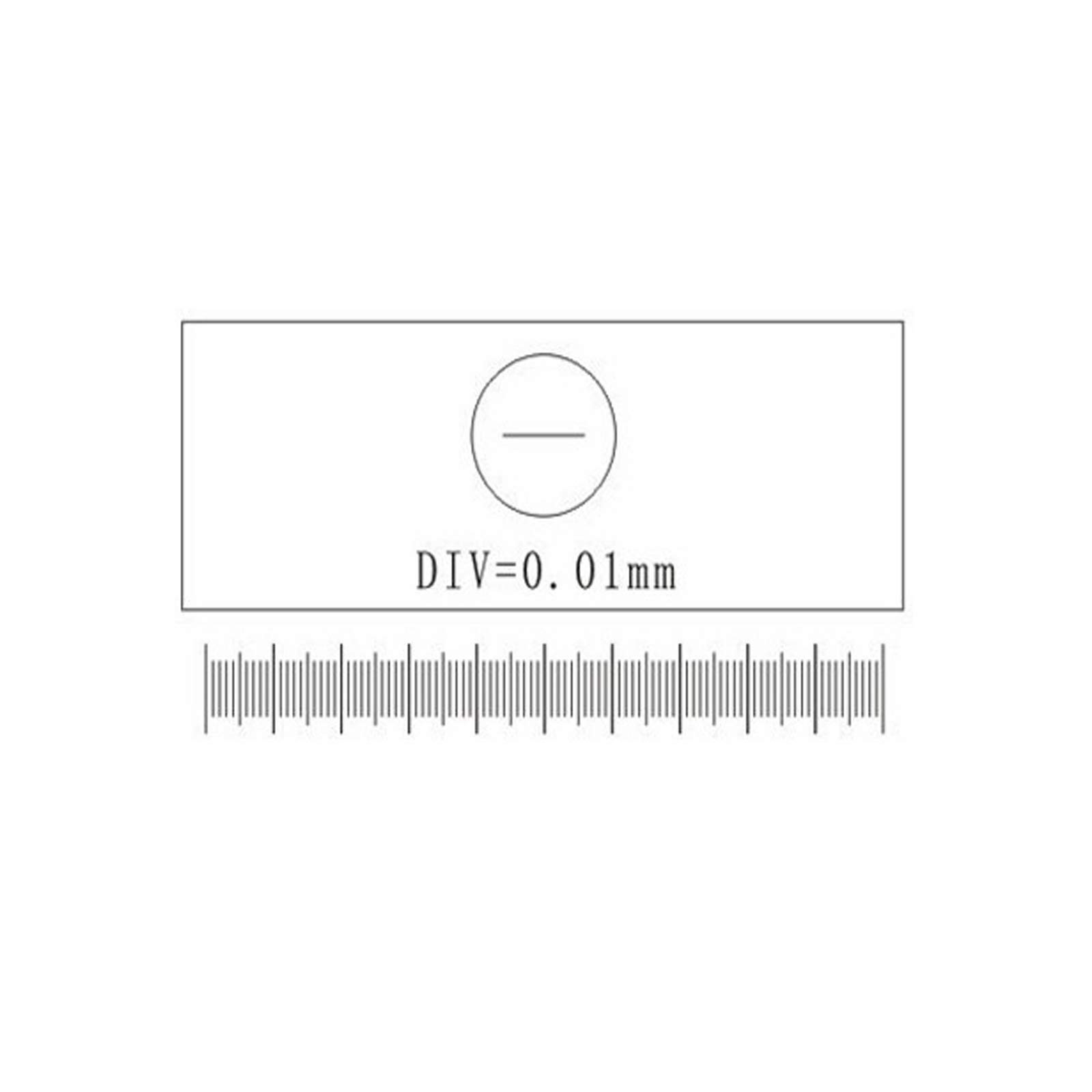 Microscope Micrometer Net Shaped Eyepiece Micrometer Microscope Calibration R...
