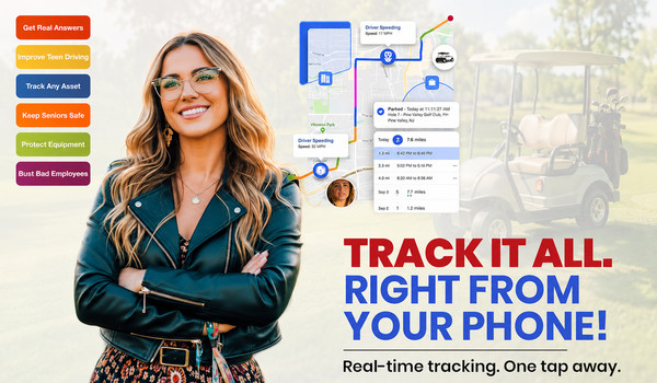 Waterproof GPS Tracker for Golf Carts | Hidden Real-Time GPS Tracking Device