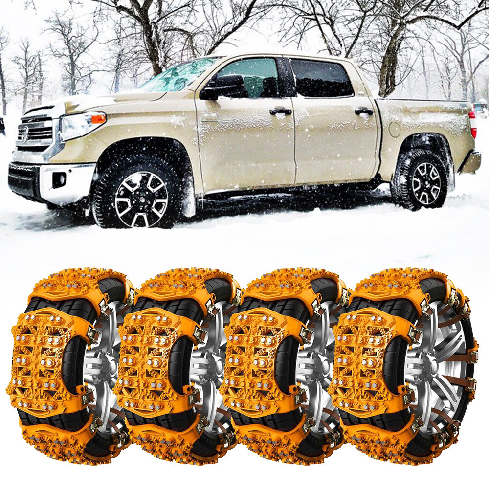 Car Wheel Tire Snow Anti-skid Emergency Chains For Toyota Tundra Pickup Truck