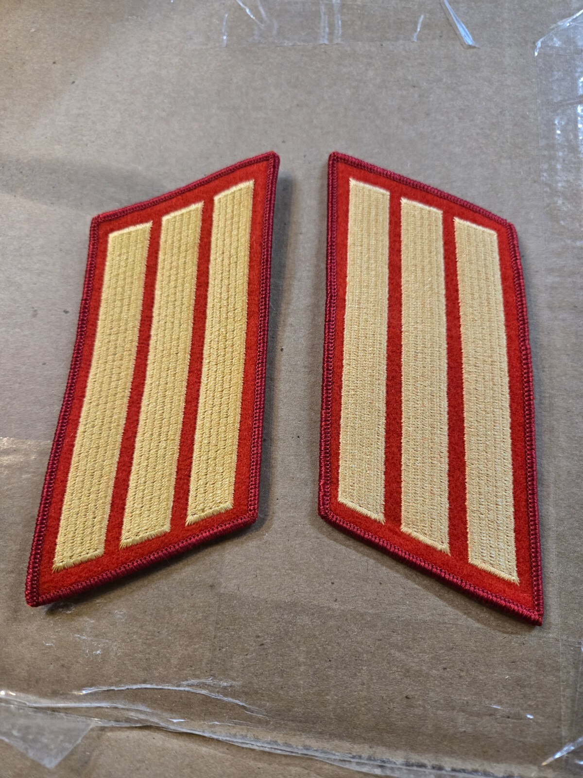 USMC MARINE CORPS LENGTH OF SERVICE STRIPE PARADE DRESS BLUES SLEEVE RANK SET  3
