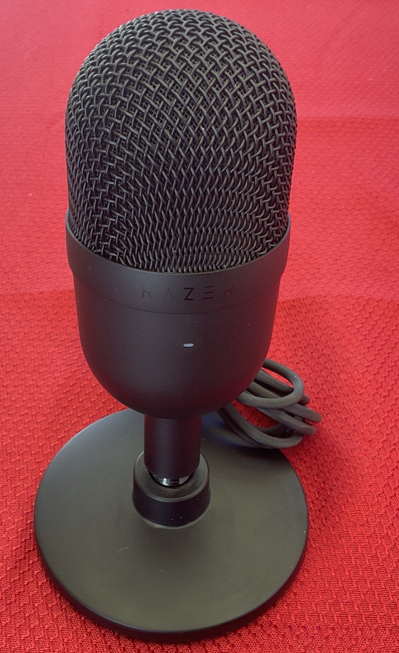 EUC Razer Seiren Mini Ultra Compact Condenser Streaming Microphone Black RZ19
