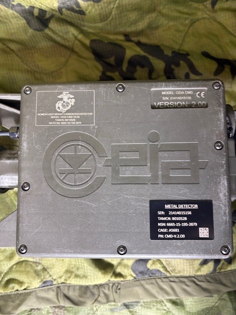 CEIA CMD V2.00 USMC Telescoping Metal Detector TESTED WORKING