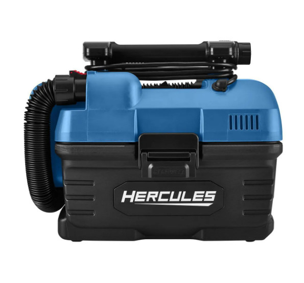 HERCULES 20/120V Dual-Power, 2 Gallon Wet/Dry Portable Vacuum – Tool Only