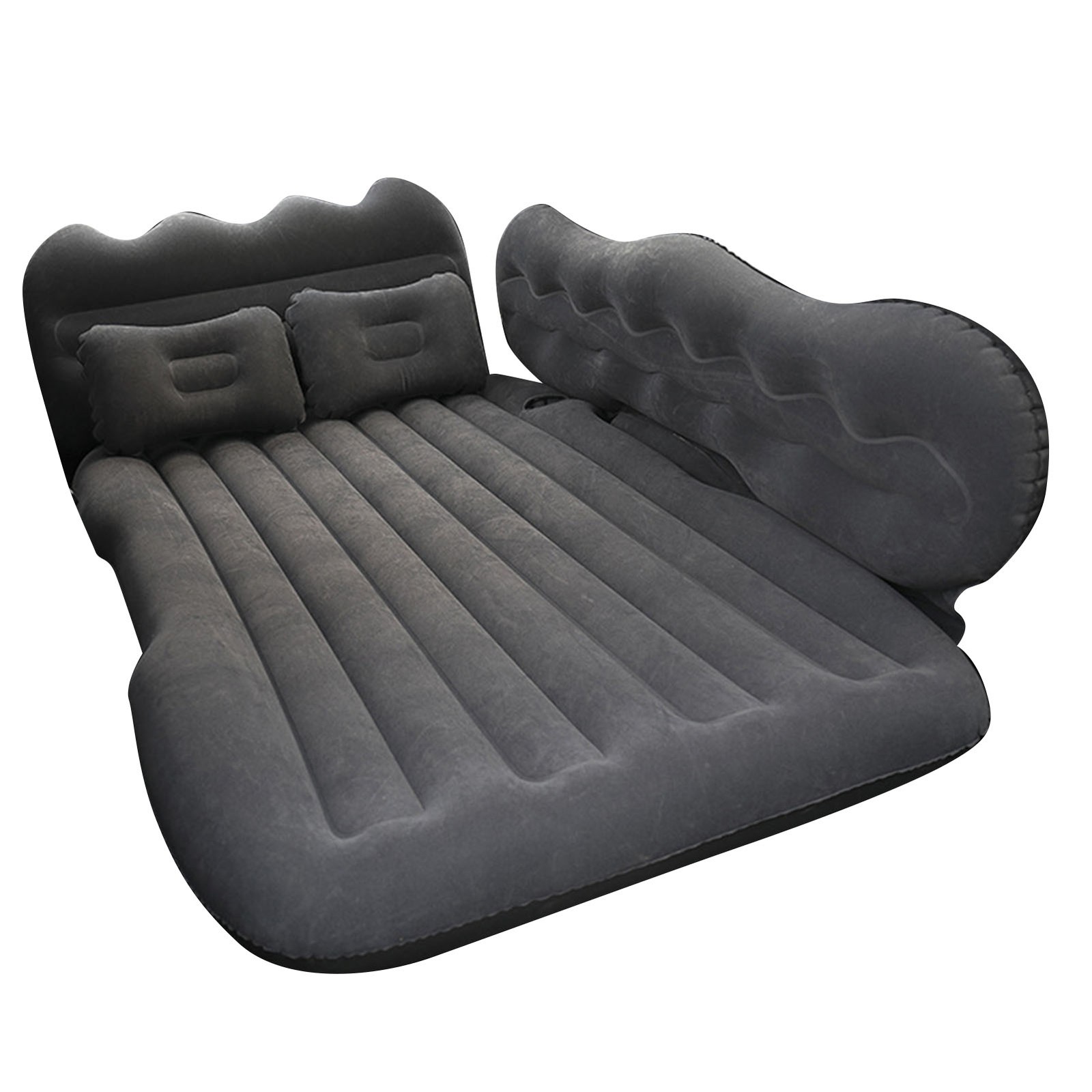 Car Air Mattress Bed - Inflatable Back Seat with 2 Pillows & Pump,Fits Truck/SUV