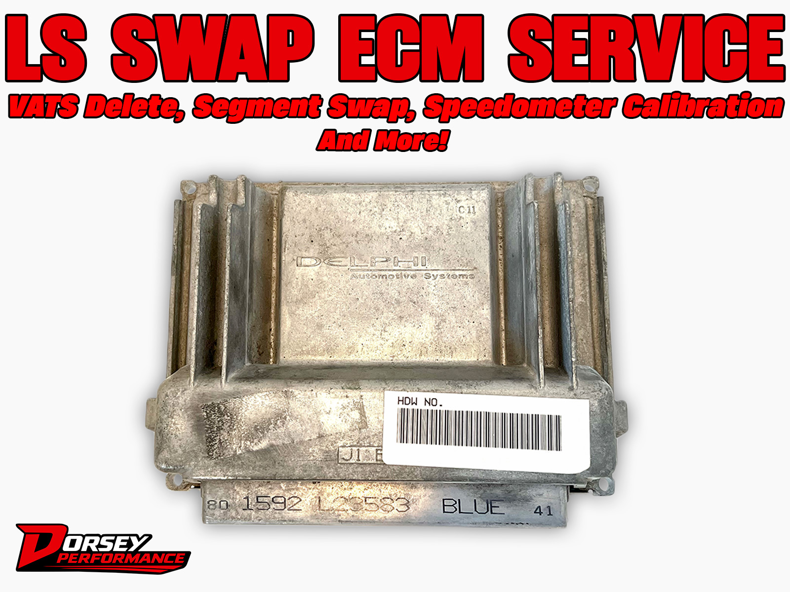 MAIL ORDER LS / GM ECM  Flashing Service RED/BLUE & GREEN/BLUE 4.8 5.3 5.7 6.0