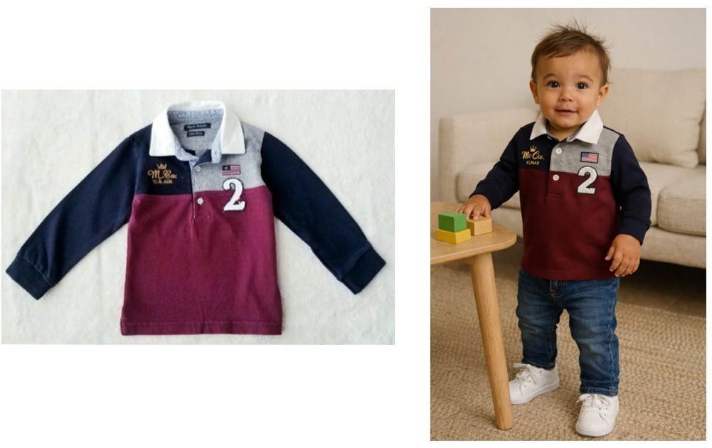 boy's MAYORAL COLLECTION France boutique childrensalon polo shirt top 12m months
