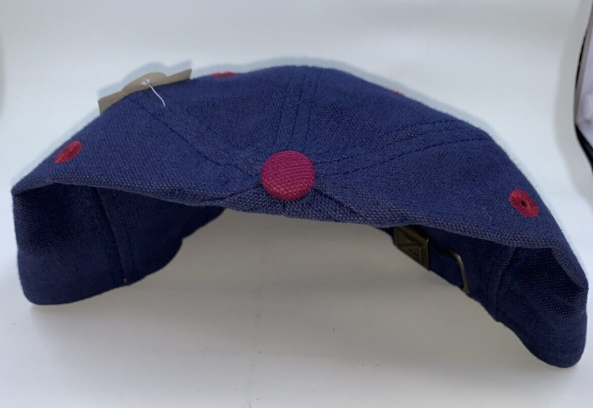 VTG Pebble Beach Golf Links Ahead Strapback Adjustable Hat Cap Dad Men Blue NWT