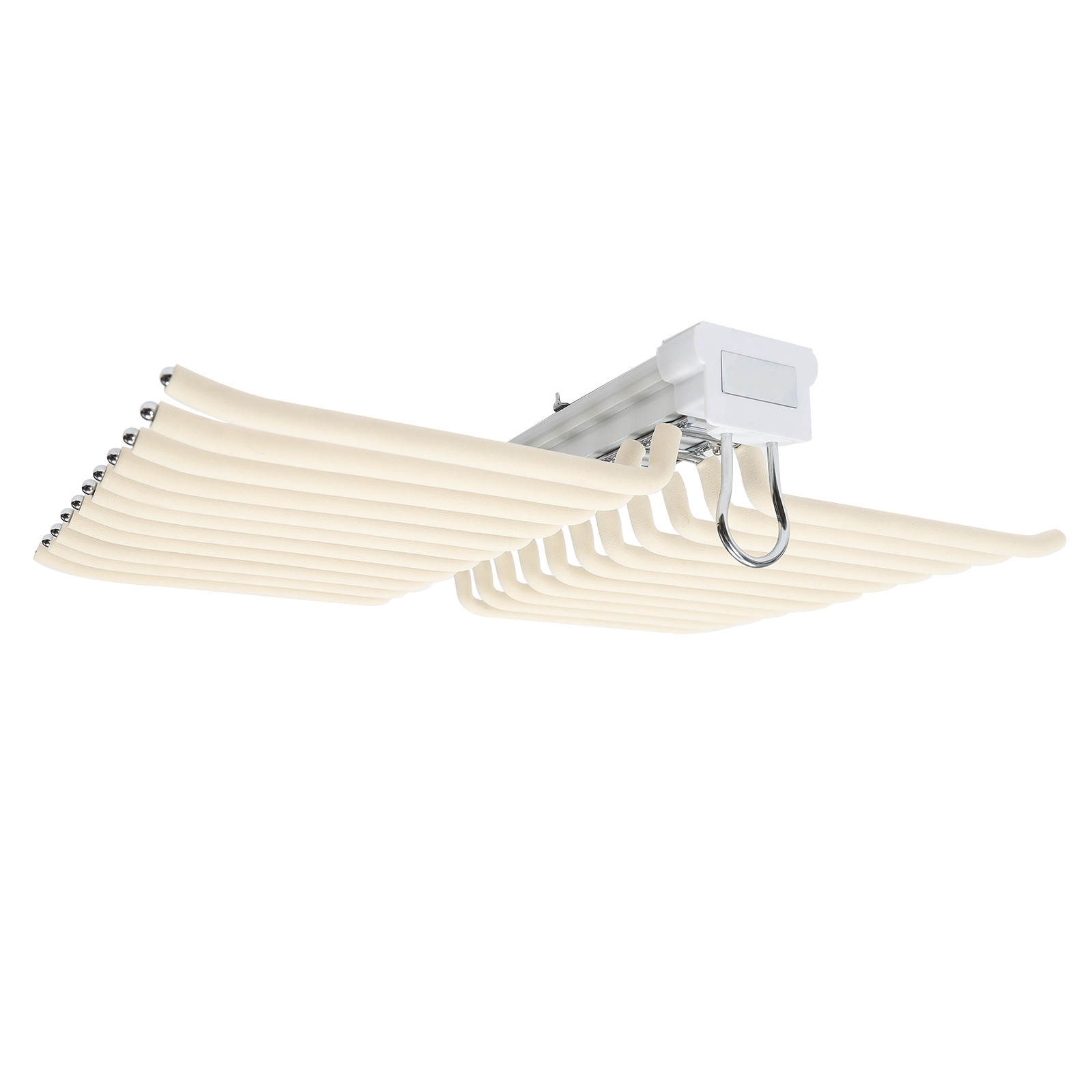 15kg Load Pants Hanger, 22 Rods Pull Out Trousers Rack, Jeans/Ties Hanging Rack