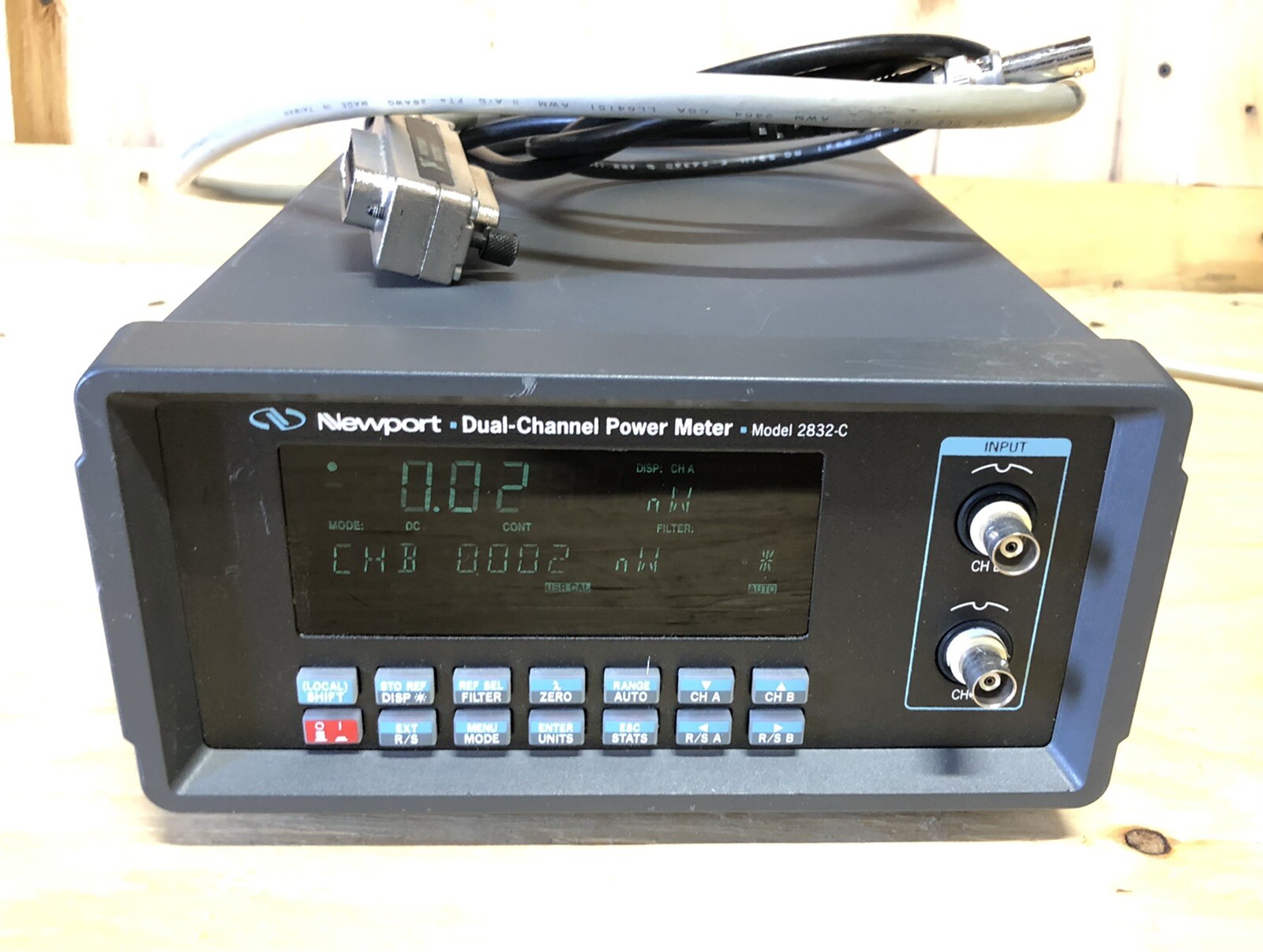 Newport Dual-Channel Power Meter 2832-C