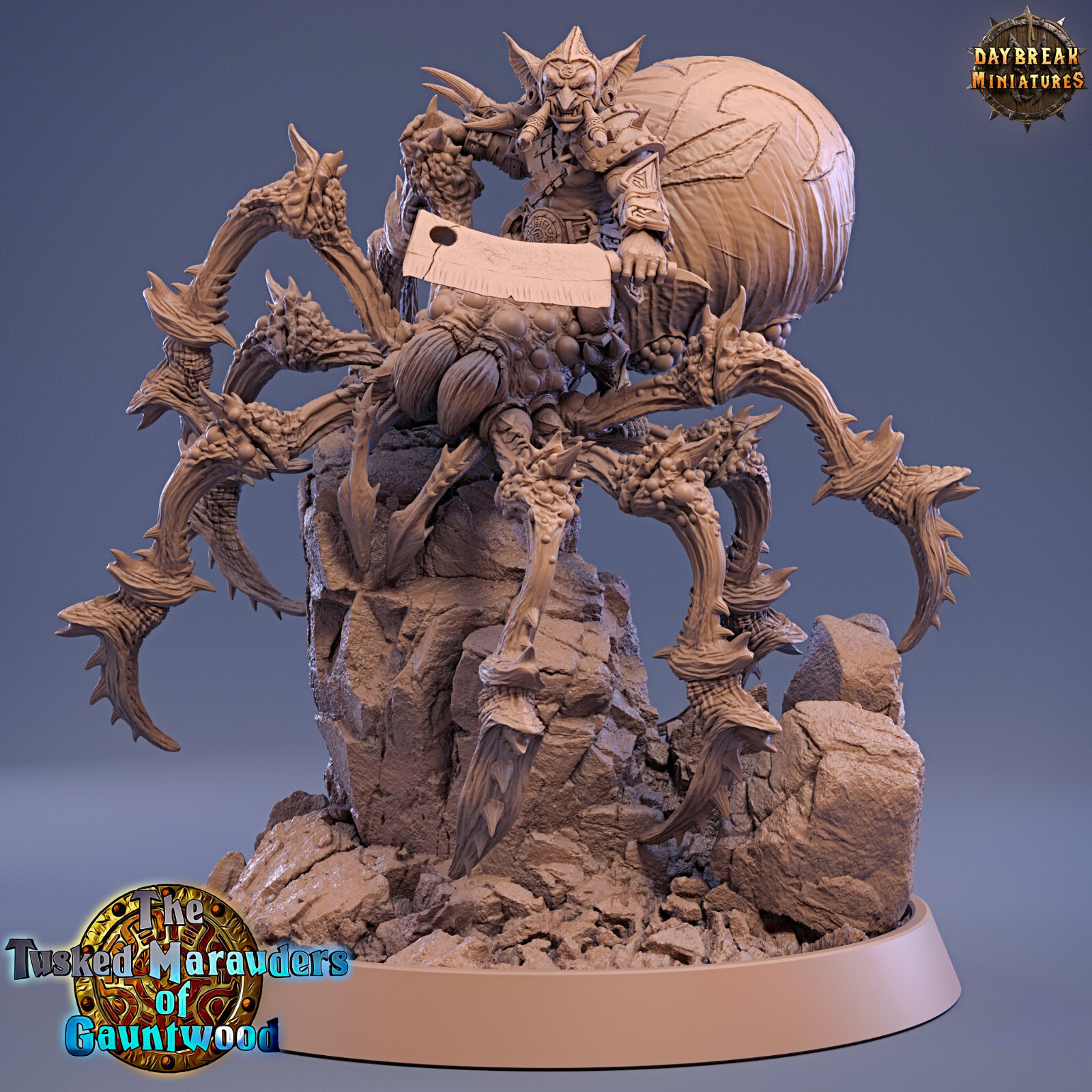 Goblin Spider Rider Havor | DayBreak Miniatures |