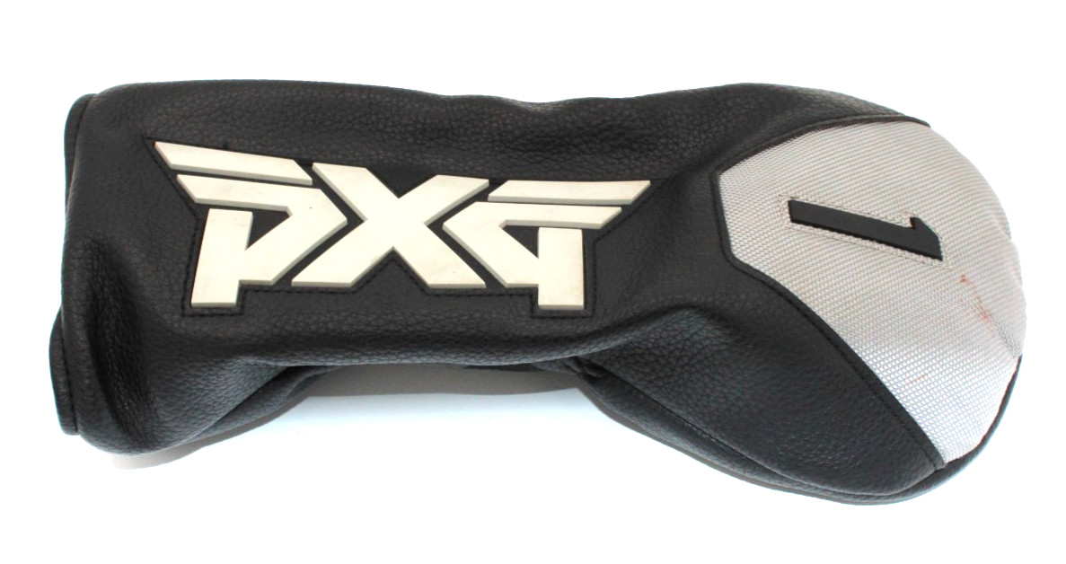 PXG Black Gray Driver Headcover Preowned Condition Excellent