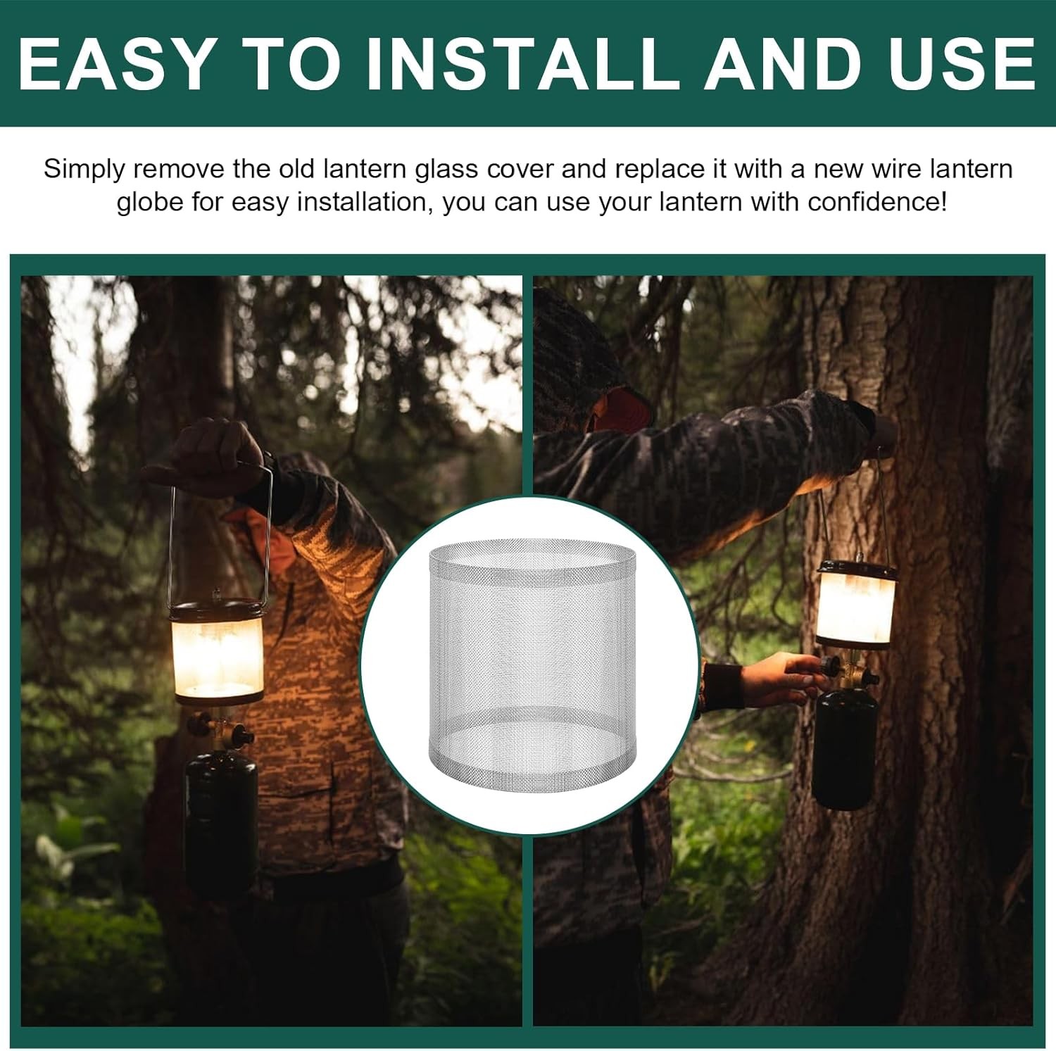 Lantern Globe Coleman 288 Lantern Globe Lantern Glass Replacement Mesh Stansport