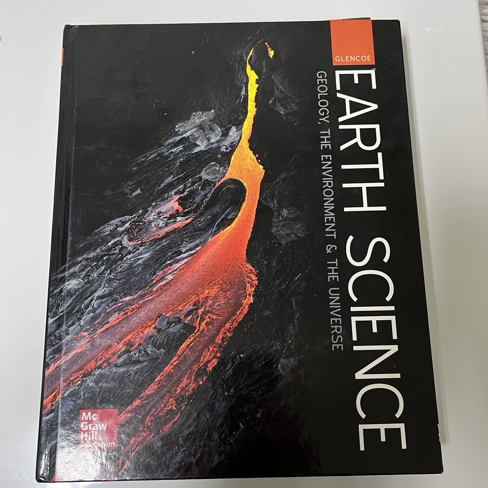 McGraw Hill Education Glencoe Earth Science Textbook Geology The Environment & T
