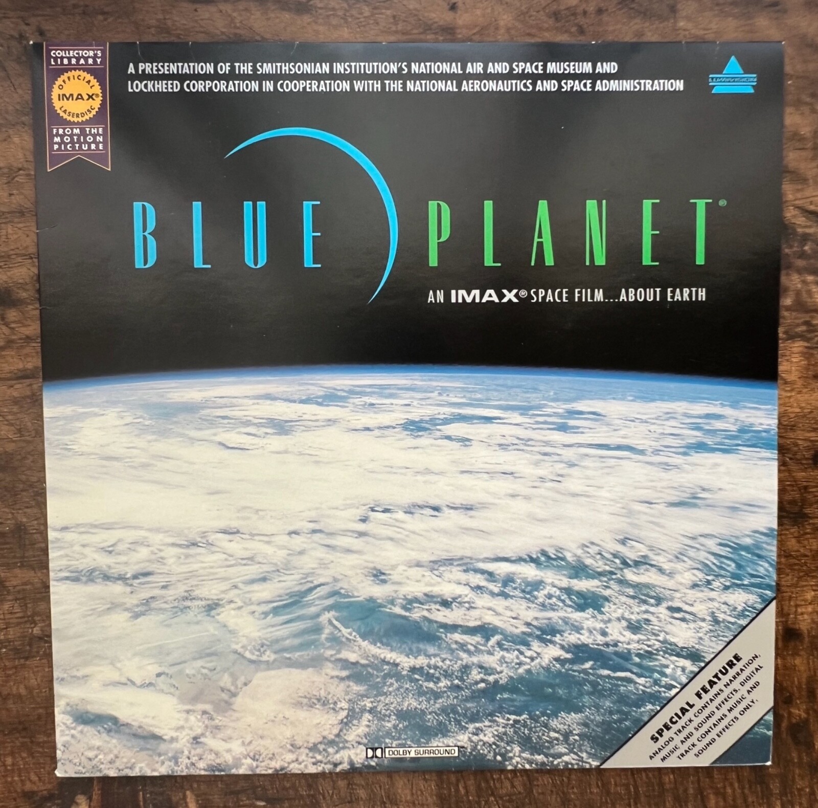 IMAX FILM, BLUE PLANET, DOCUMENTARY, 42 MIN, COLOR, EXCELLENT