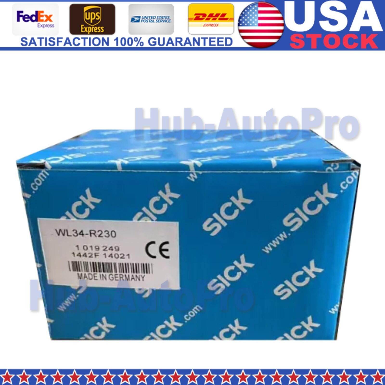 New SICK WL34R230 WL34-R230 1019249 Photoelectric Sensor Switch Replace