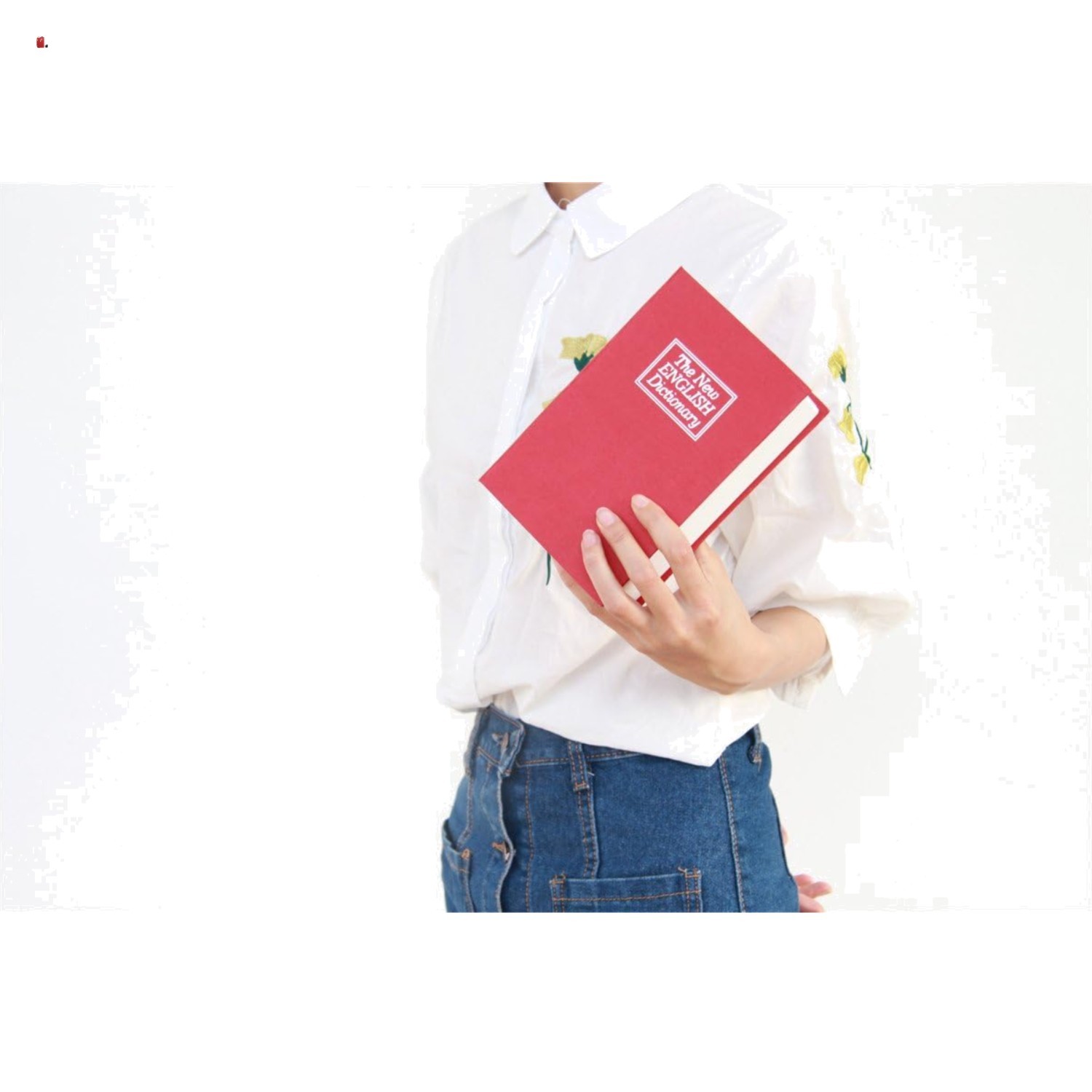 Freestanding Book Safe with Combination Lock - Stylish Protection for Valuables