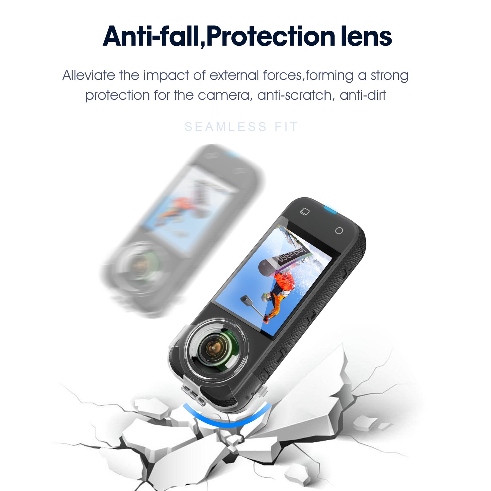 Clear Lens Guards Protective Shell Cover Case For Insta 360 One X3 Camera