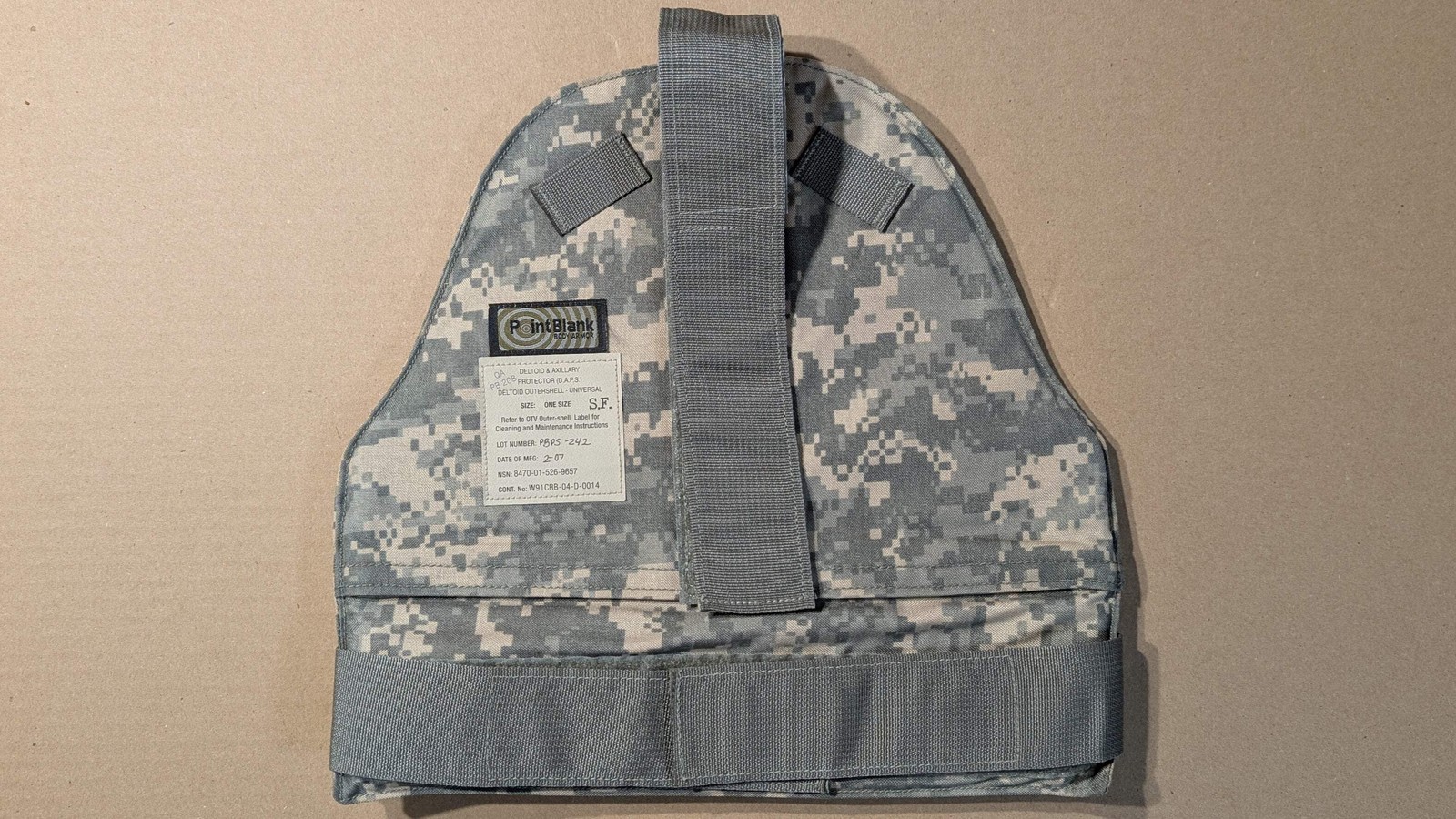 Deltoid Protector w/ Ballistic Inserts (Set of 2)