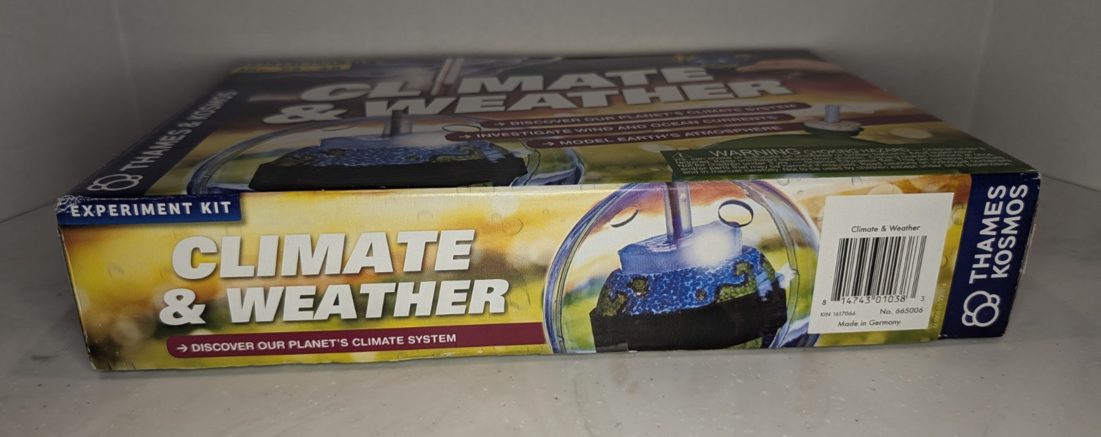 Thames & Kosmos Climate & Weather Experiment Kit-New
