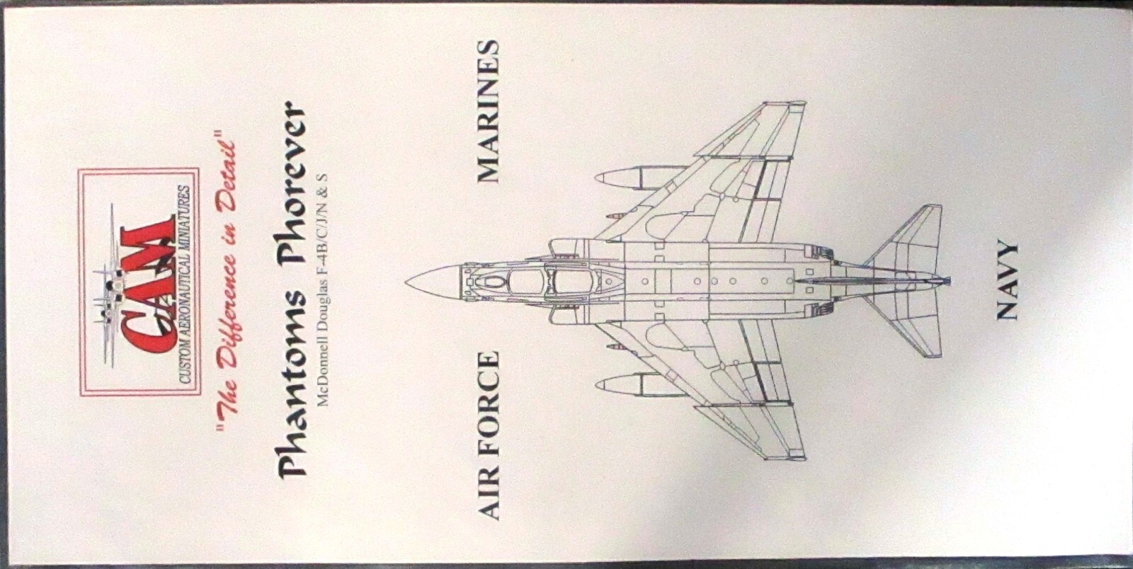 CAM 1/32nd Scale Phantom's Phorever Decal Sheet No. 32-033