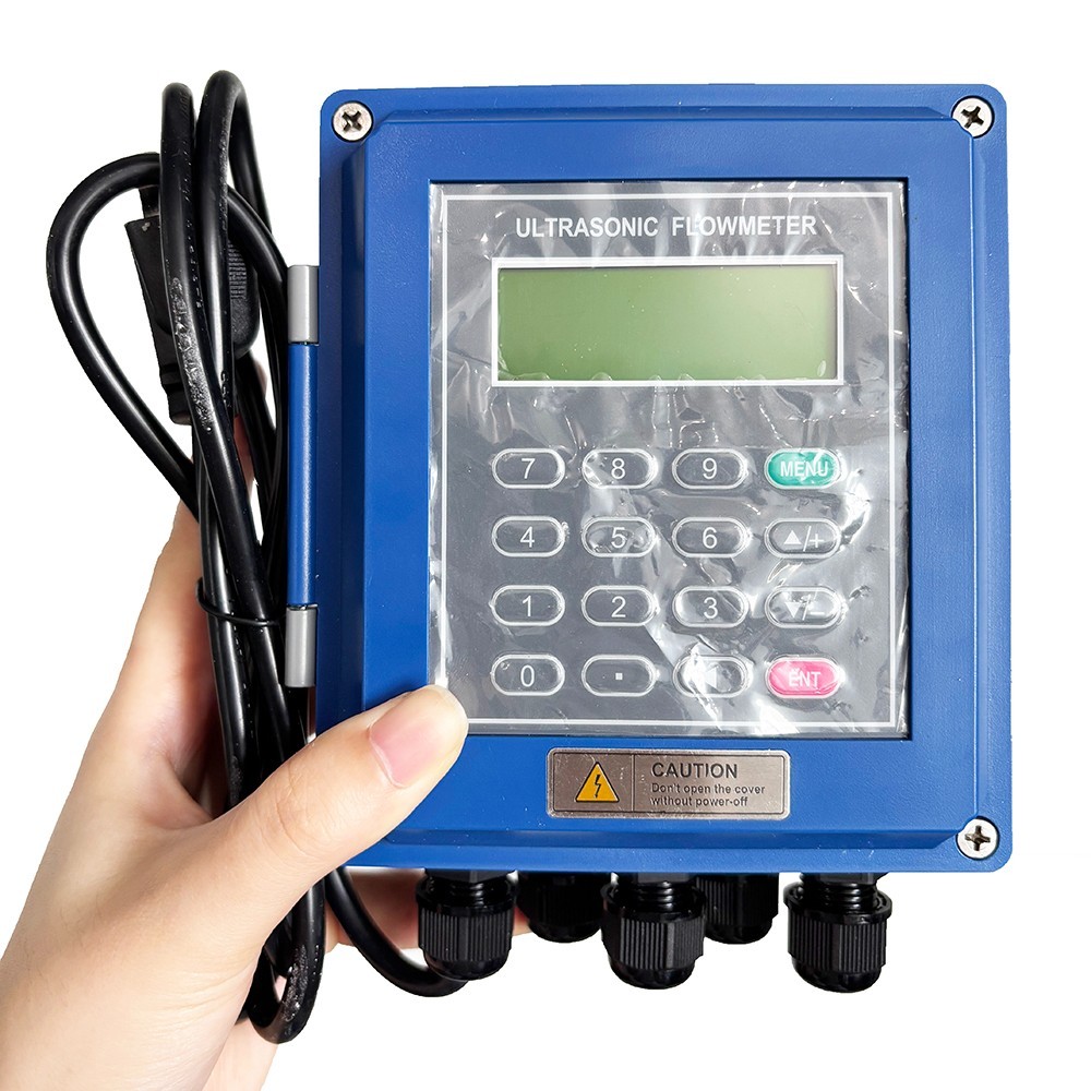 Ultrasonic Liquid Flow Meter Digital Ultrasonic Flowmeter with TS-2 DN25mm-100mm