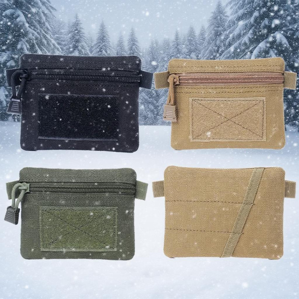 Tactical Men Wallet Pouch EDC Gear Coin Purse Hiking Key Card Holder Pocket Bags