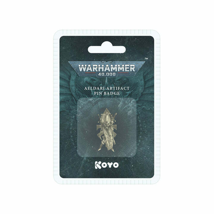 Warhammer 40k KOYO Aeldari Craftworlds Artifact Pin Badge NEW