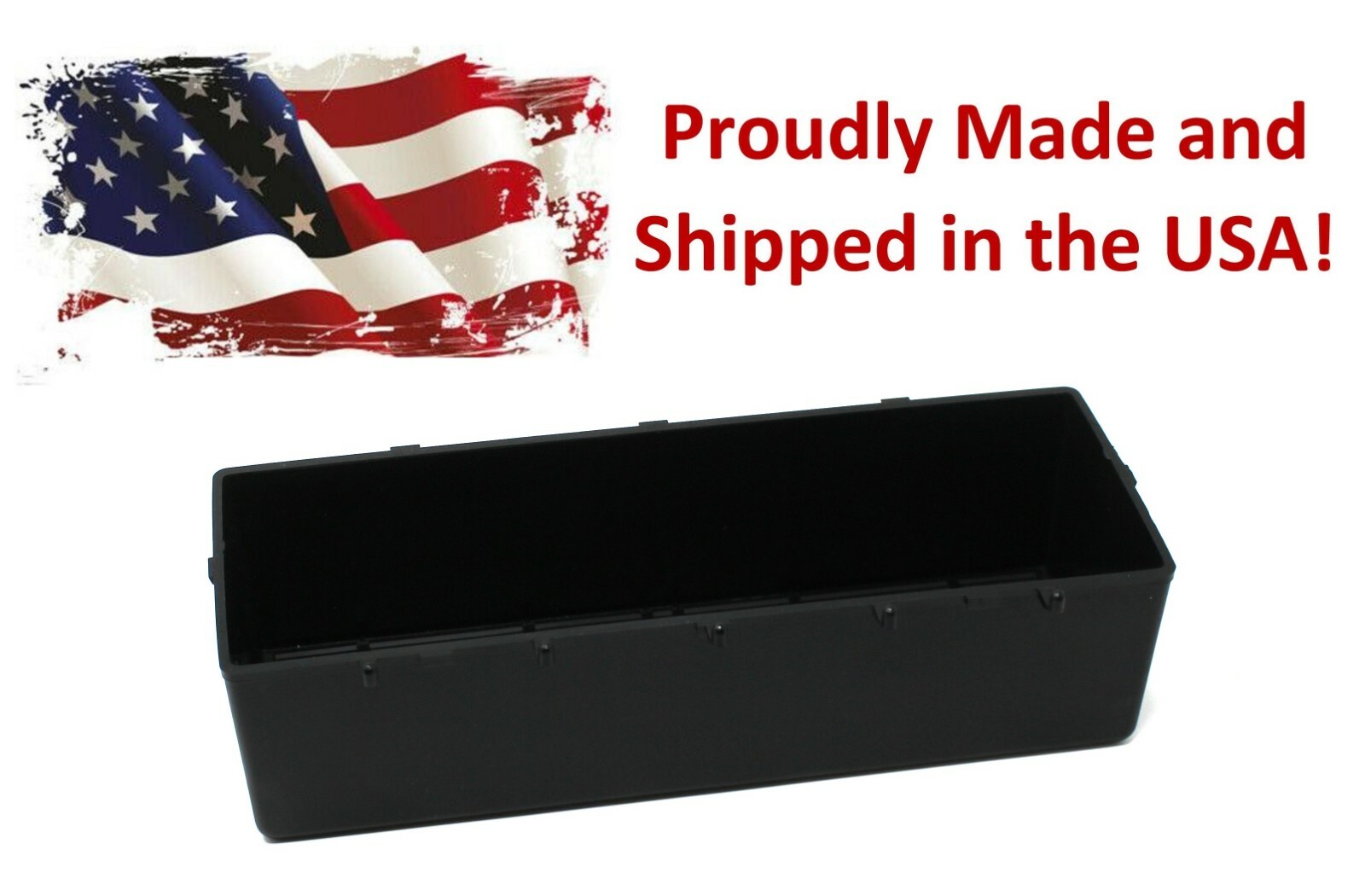 Plastic BLACK Parts Storage Bins Peg Tool Board Workbench PEGBOARD NOT INCLUDED
