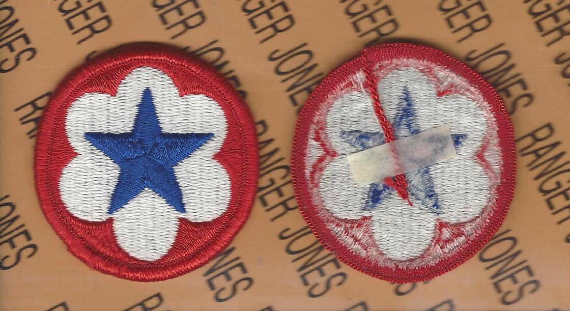 US ARMY WWII Army Service Forces ASF SSI shoulder patch m/e