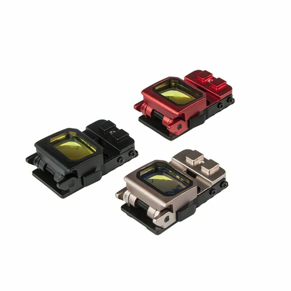 Tactical Flip Up Dot Sight Holographic Reflex Scope Foldable Red Dot Sight RMR