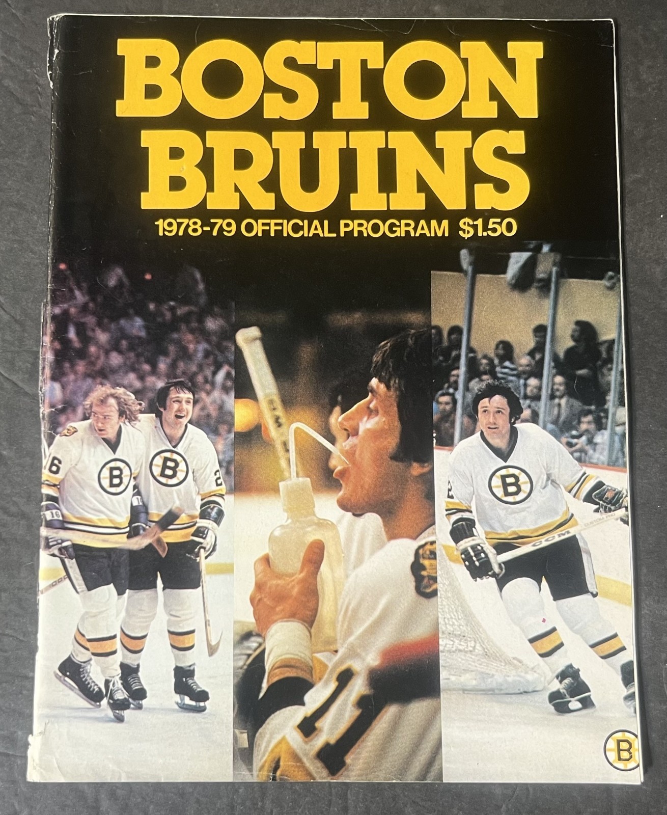 Boston Bruins 1978-1979 Official Program (Kowloon, Lechmere, Shawmut Bank Ads)