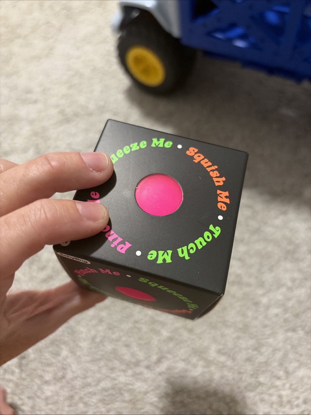 Schylling Nee-Doh Stress Ball - PINK THE GROOVY GLOBAL