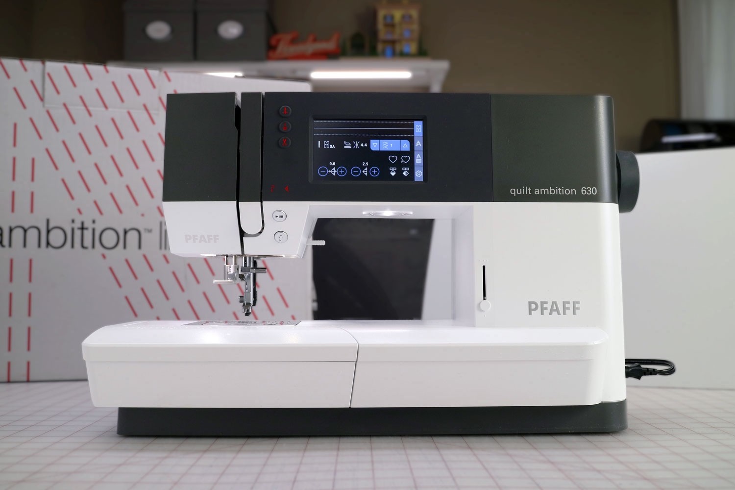 PFAFF Quilt Ambition 630 Sewing Machine IDT System Touchscreen