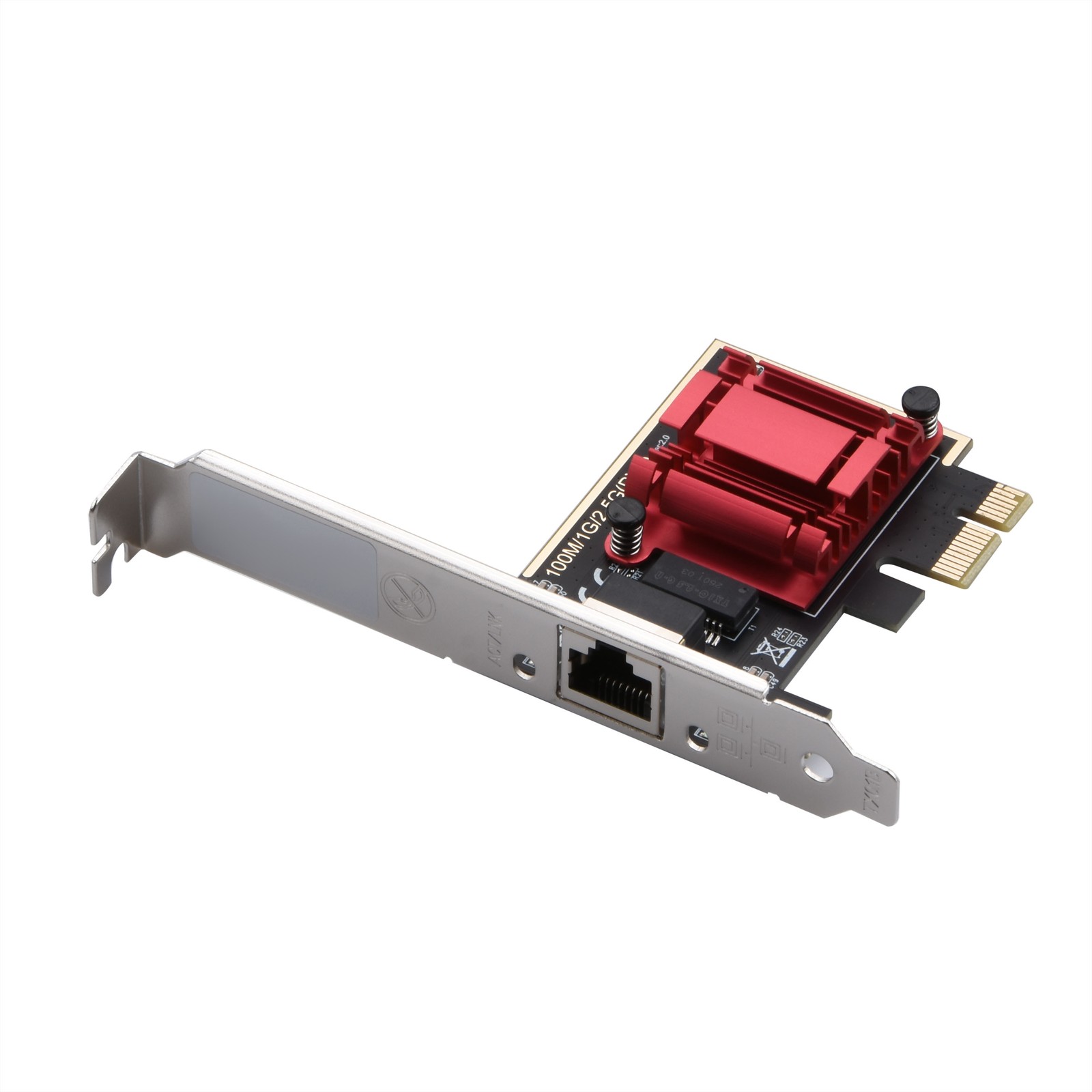 Network Adapter Card 2.5G PCI-E To RJ45 RTL8125 Computer Modification Accessory