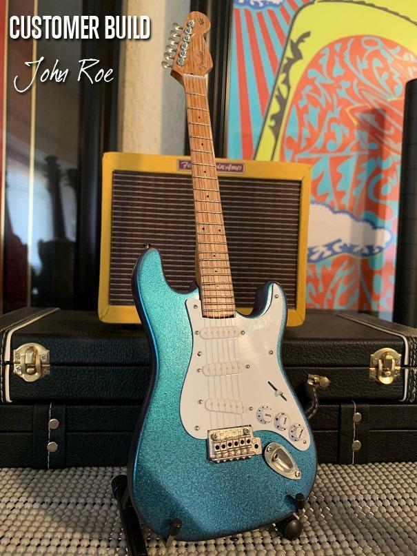 Fender Stratocaster Model Kit - Build Your Own Mini Strat! Kit by Axe Heaven