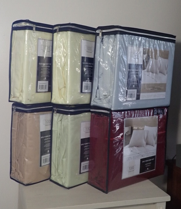 CHATEAU HOME COLLECTION Sheets - Split King, Cal King, Queen - Choose Size/Color