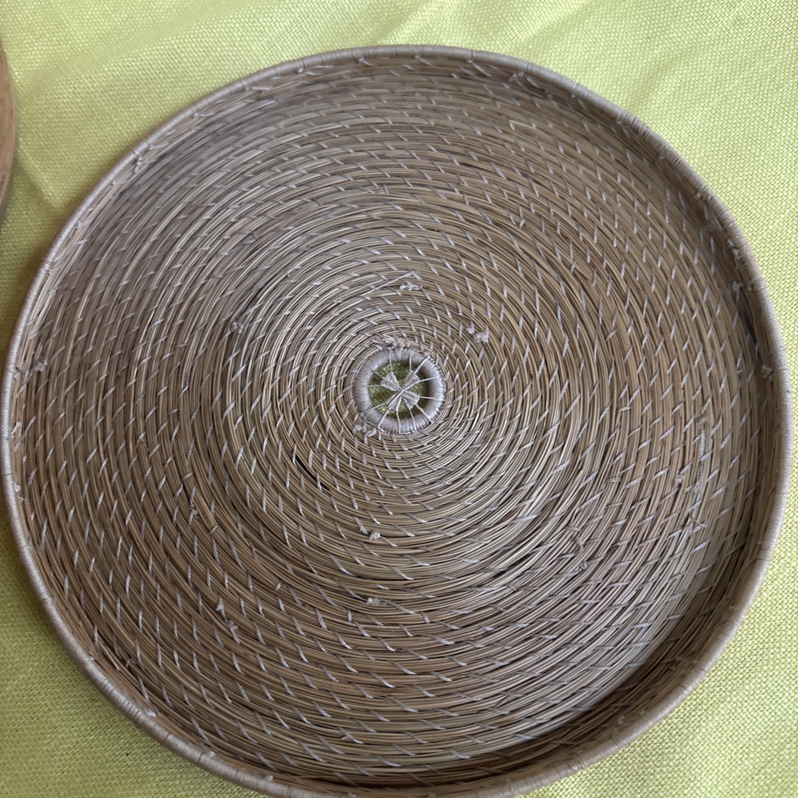 Beautiful Handwoven Basket With Lid