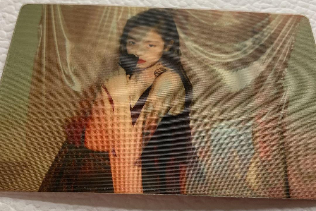 BLACKPINK JENNIE solo special Edition Photocard PC Photo card BLACK PINK