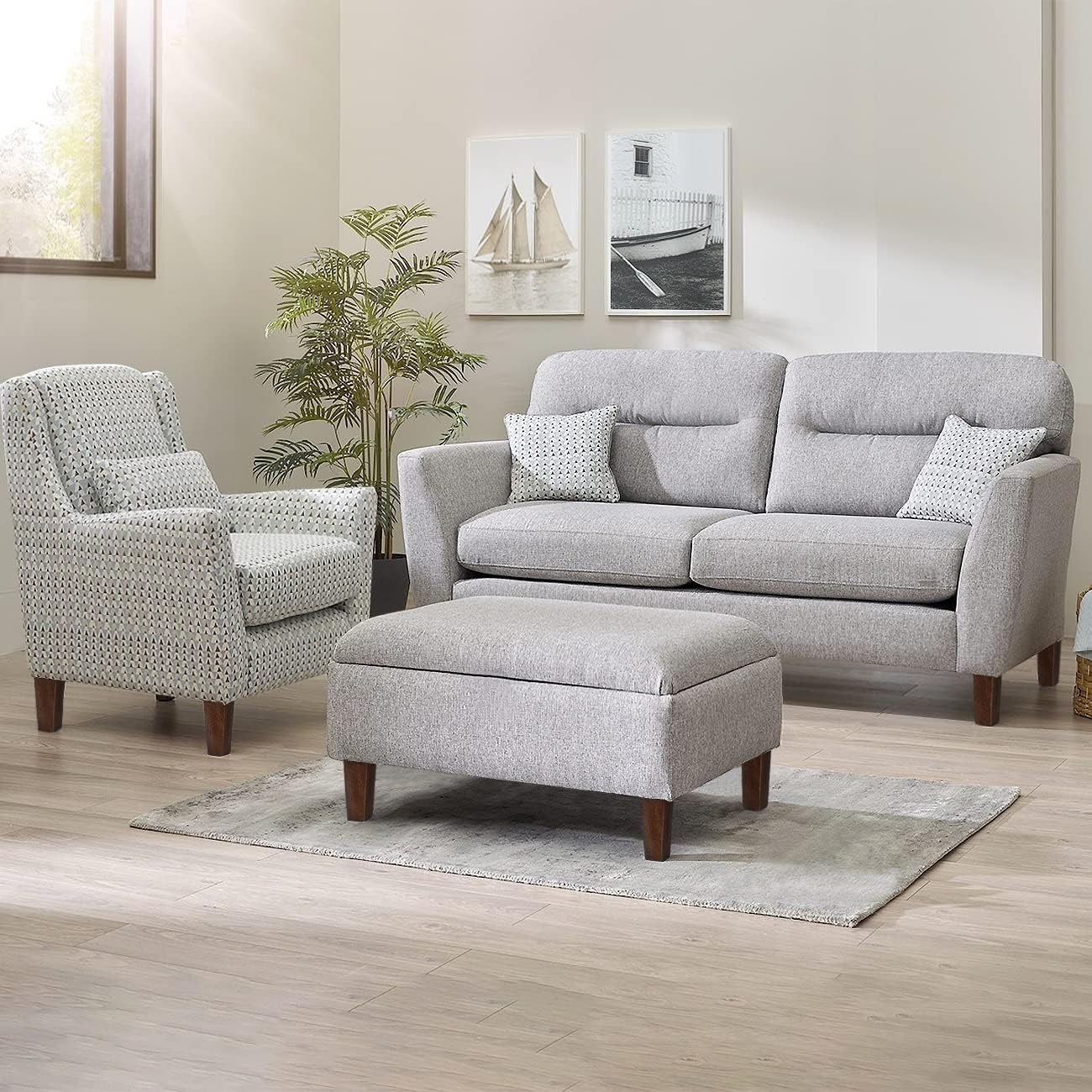 6 inch Furniture Legs Set of 6 Couch Legs Mid-Century Modern Replacement Sofa...