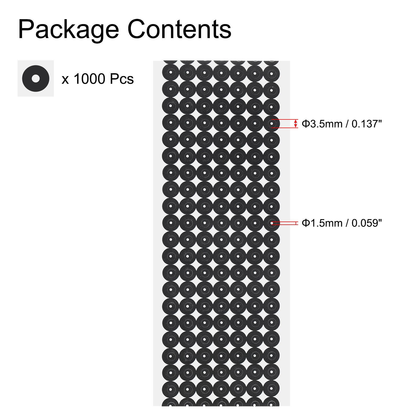 1000Pcs 3D Scanner Markers 1.5mm for 3D Scanner 3D Tracking Dots
