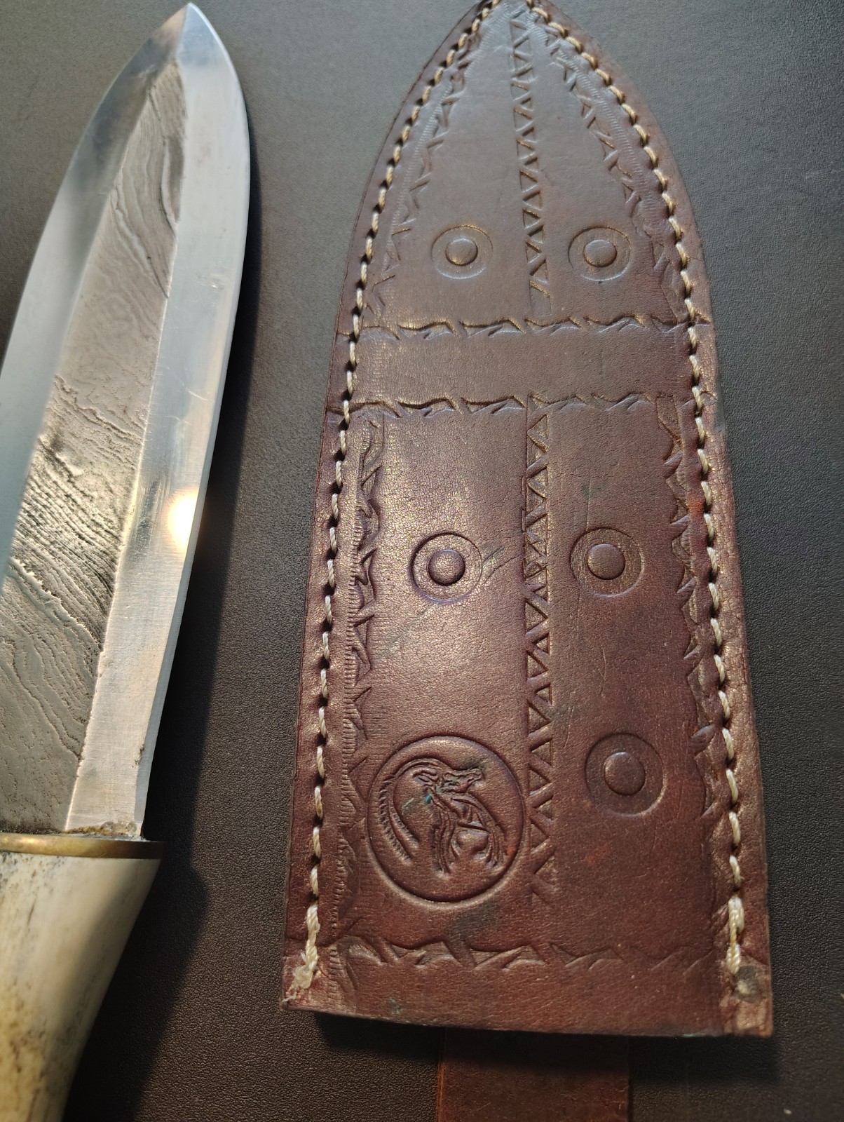 Indo Persian Dagger 14 Inch With Sheath RARE!