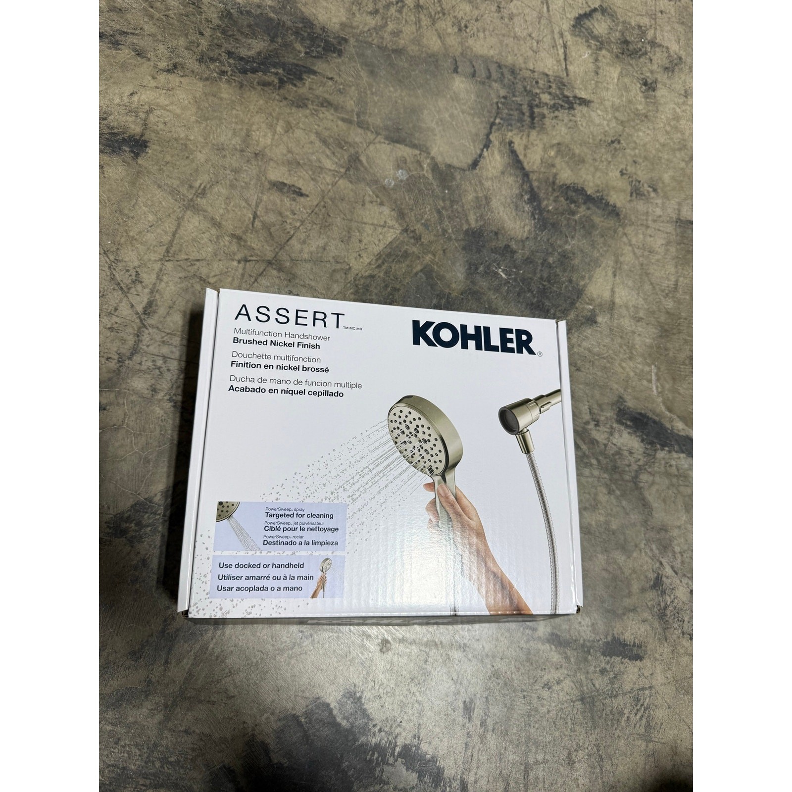 Kohler Assert Multifunction Handshower Brushed Nickel