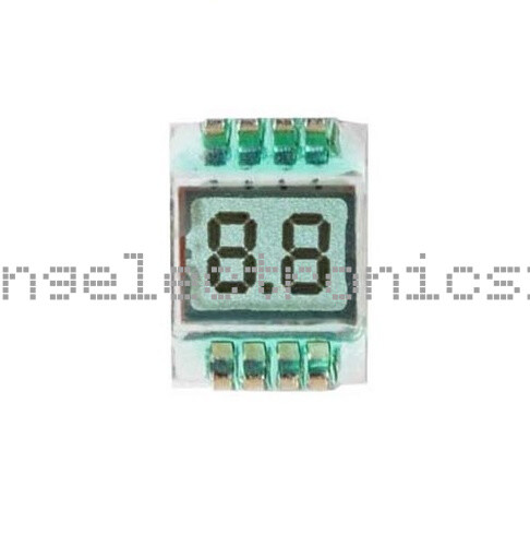 TN Positive 2-Digits Segment LCD Panel Without Backlight Instrument Display