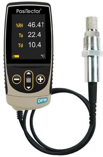 DeFelsko DPMD1-G PosiTector Standard Dew Point Meter with PRBDPMD-C Probe
