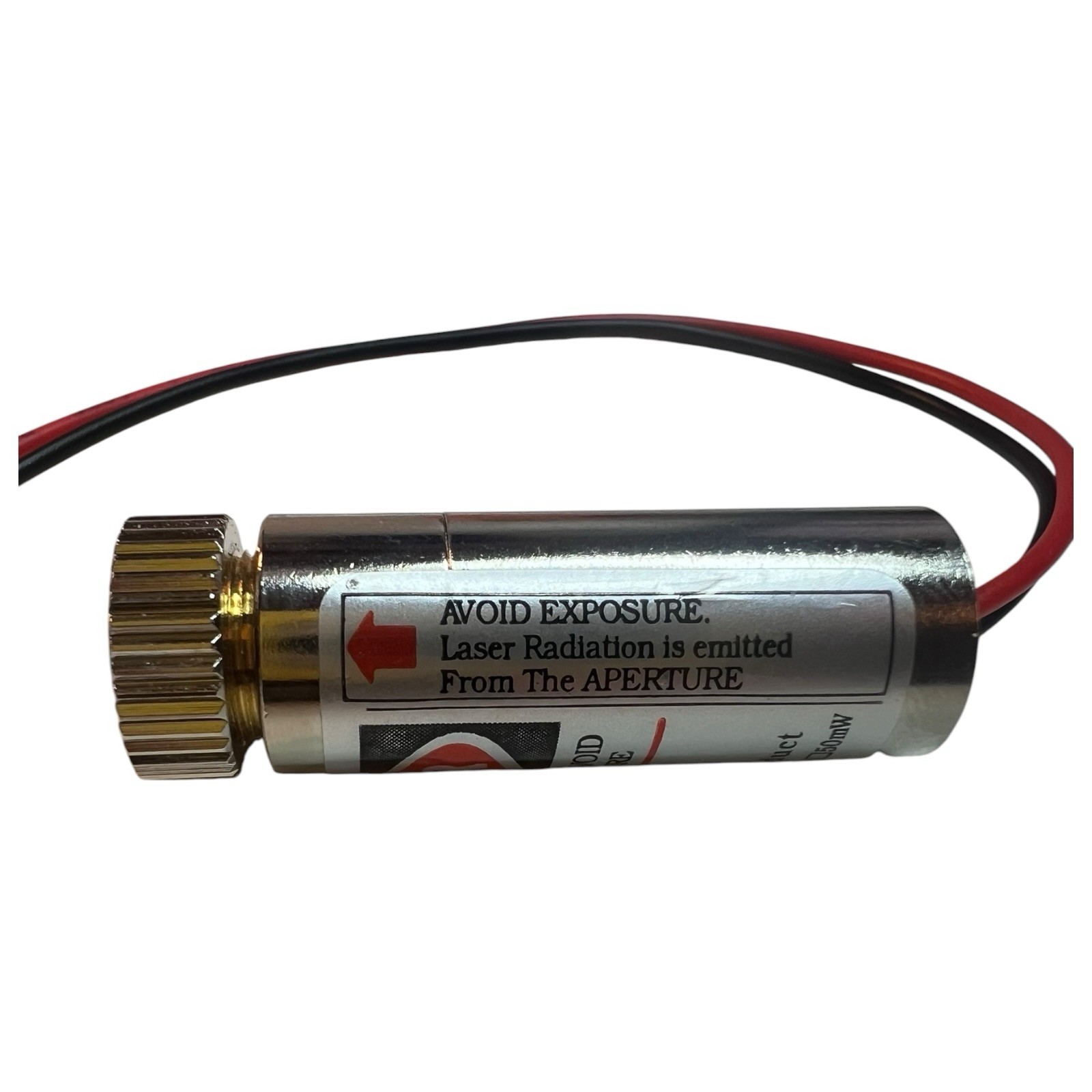 Cross Laser Diode Module | 3V-5V DC 12mm Focusable Class IIIa Laser Head