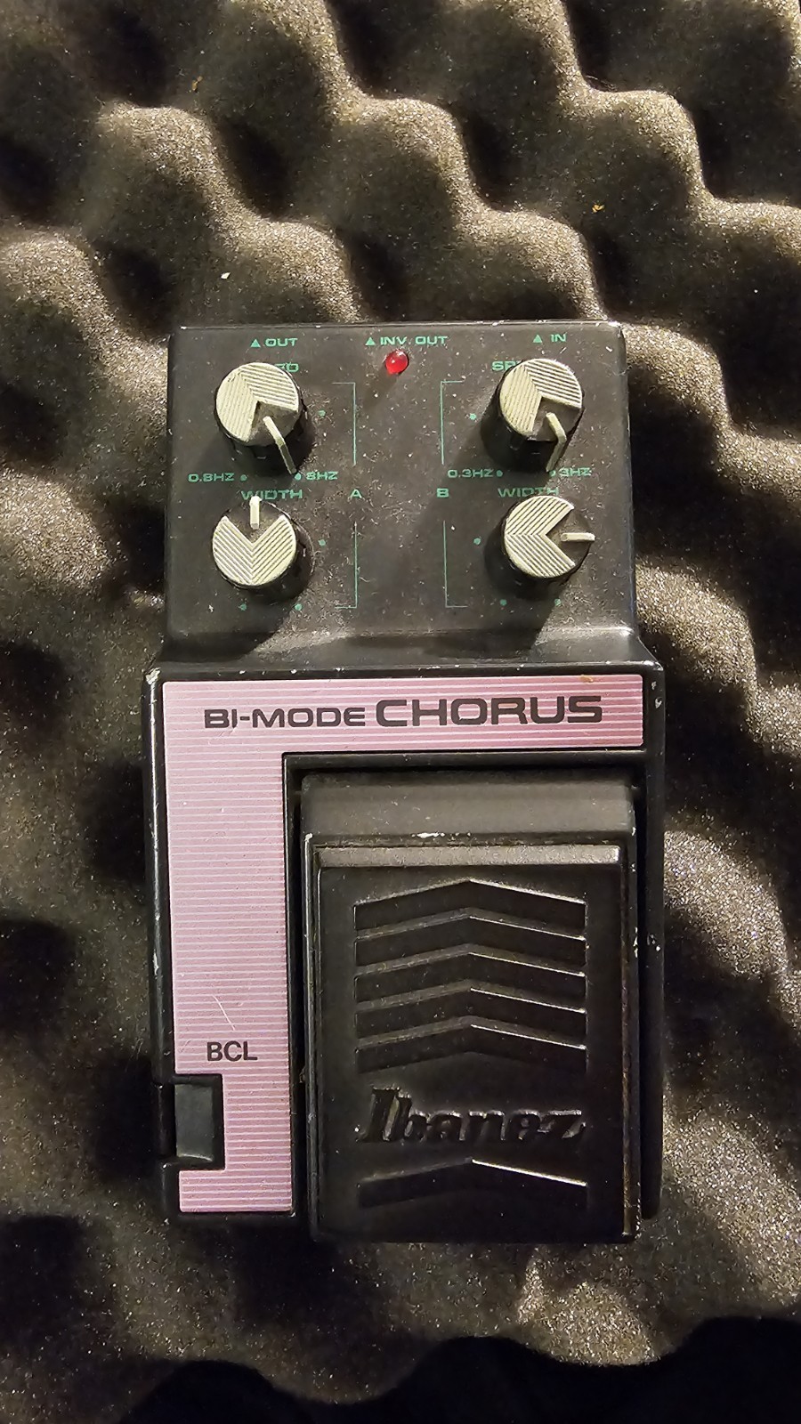 Ibanez BCL Bi-Mode Dual Analog Chorus Rare Vintage Guitar Effect Pedal MIJ Japan