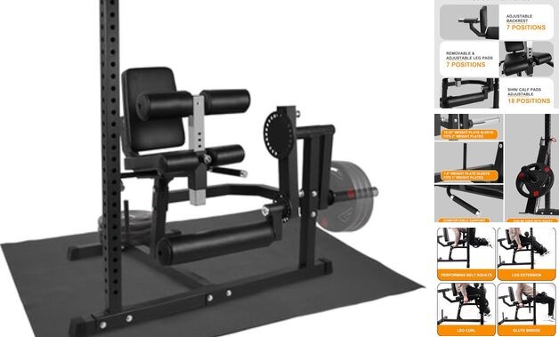 Leg Extension and Curl Machine, Lower Body Special Leg Machine, Adjustable