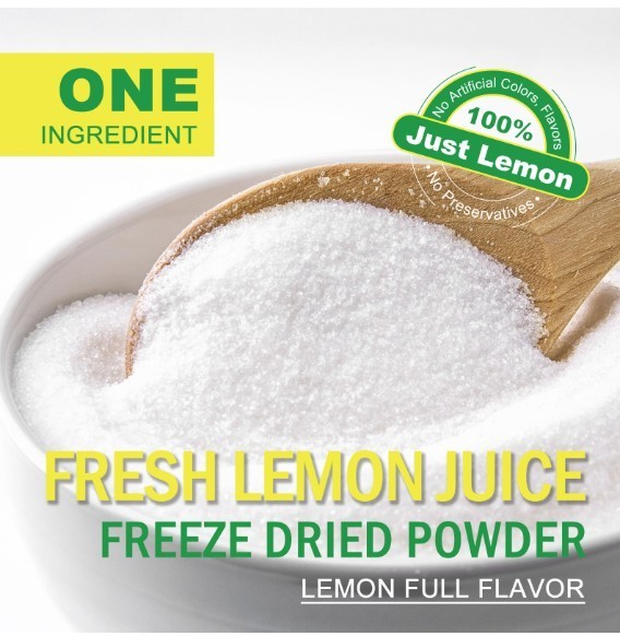 Freeze dried Fresh Squeezed Lemon Power