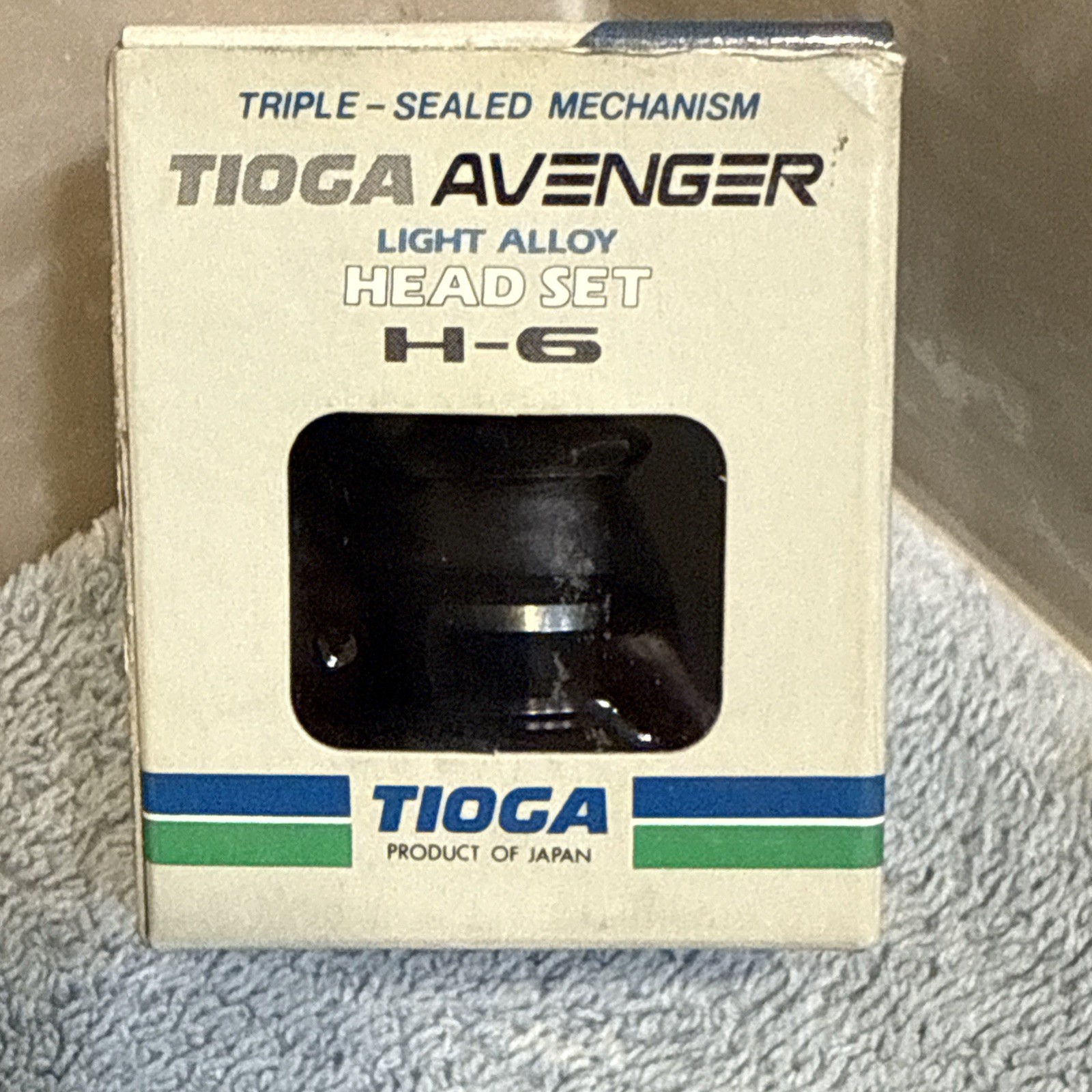 Tioga Avenger DL Headset-1 1/8" Threaded-Alloy Cup-Retro MTB Triple Sealed [caw]